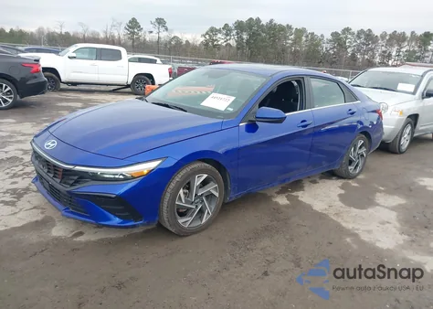 2025 Hyundai Elantra Sel Convenience из США, поврежденный, VIN KMHLS4DGXSU913345